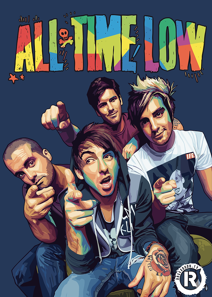 All Time Low Band Portrait