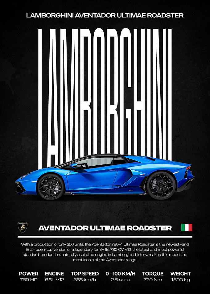 Lamborghini Aventador Ultimae Roadster