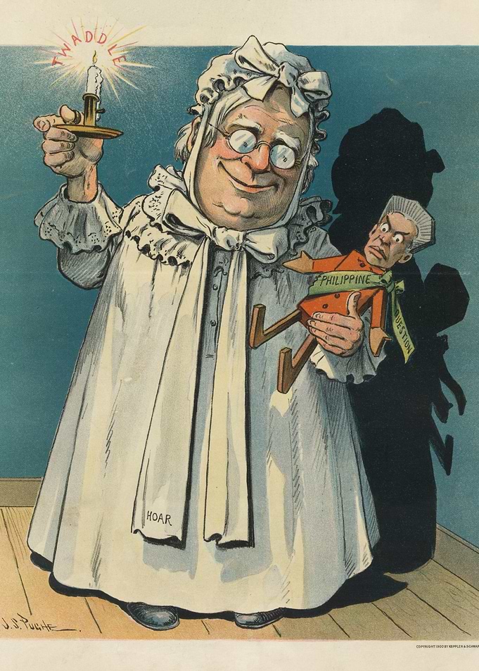 Political Cartoon of Senator Hoar