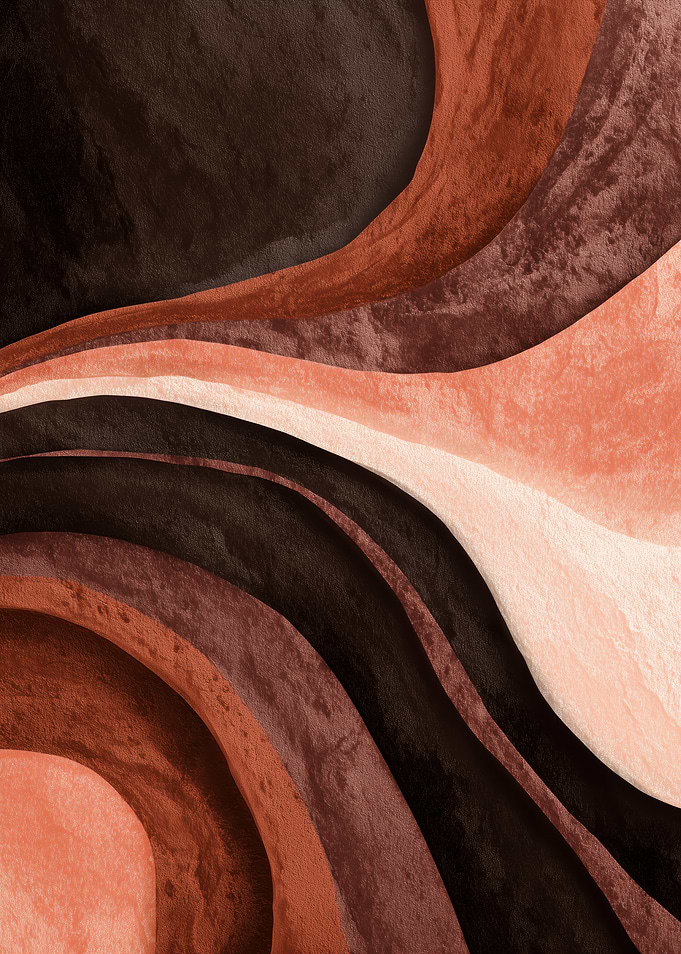 Abstract Wavy Layers