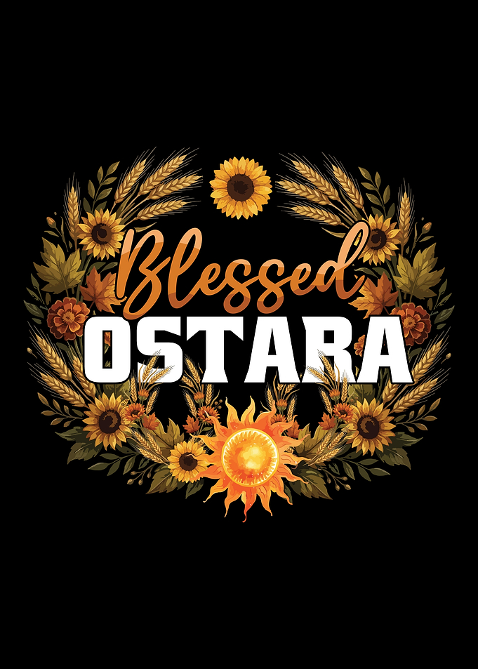 Blessed Ostara Floral Wreath