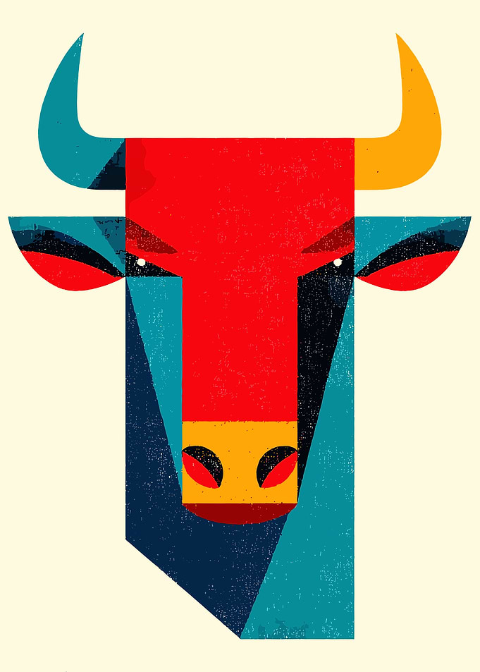 Stylized Bull Head