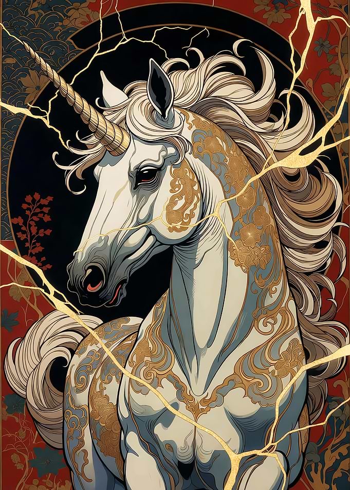 Kintsugi Unicorn