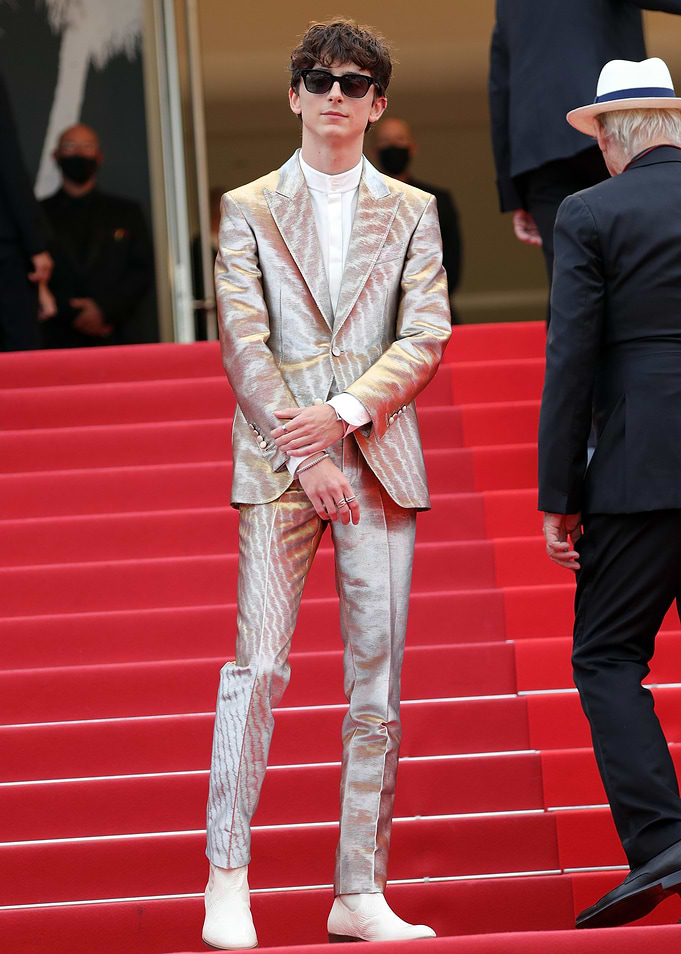 Timothée Chalamet on Red Carpet