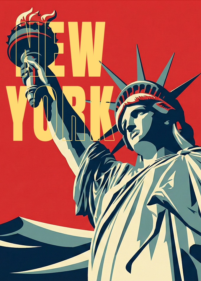 Statue of Liberty New York Poster