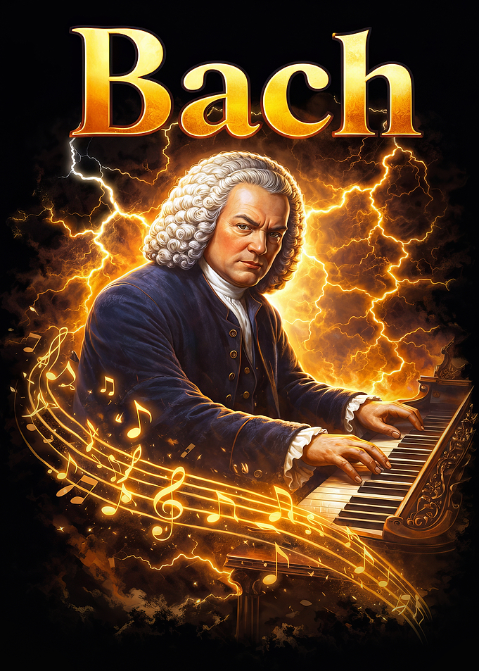 Johann Sebastian Bach at the Keyboard