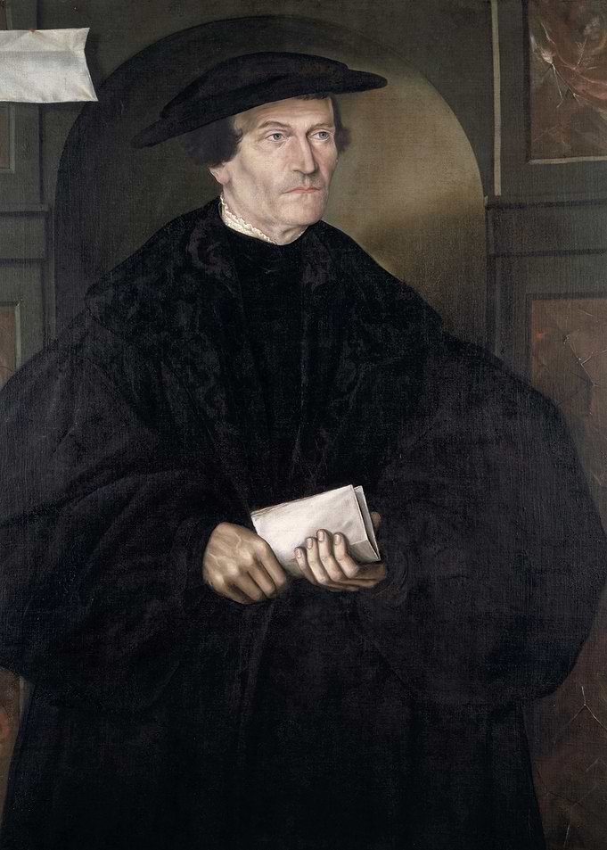 Portrait of a Man in Black Robes