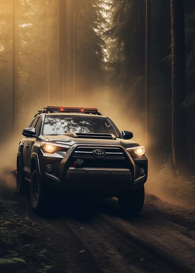 Off road Toyota 4Runner