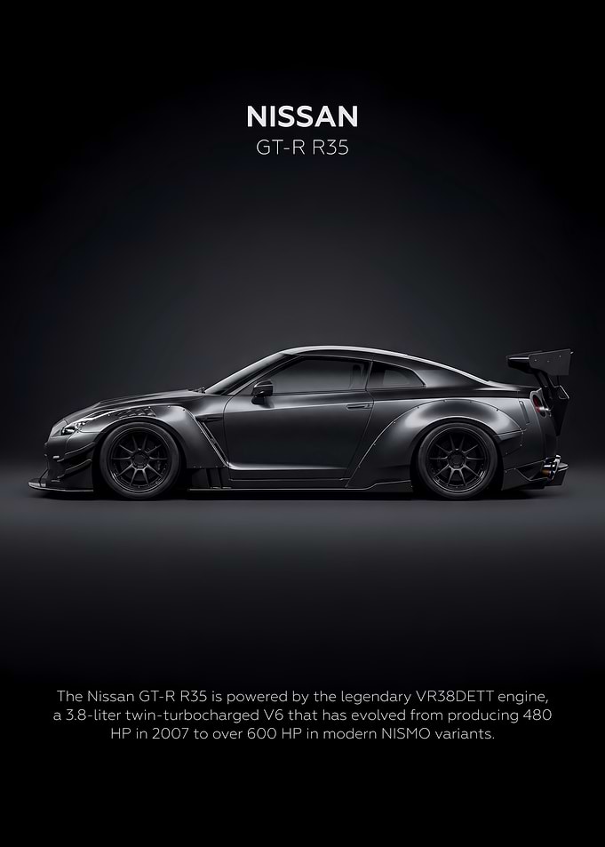 Car GT-R R35 Dark