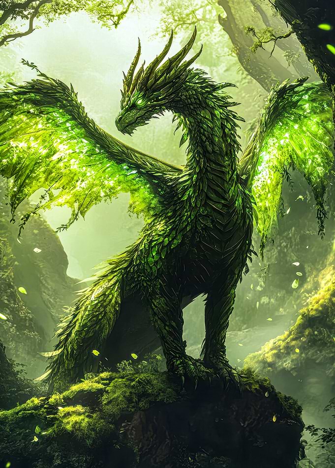 Green Forest Dragon
