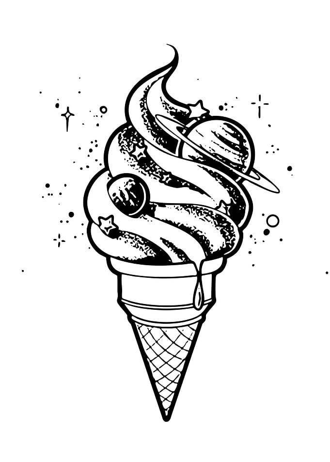 Cosmic Ice Cream Cone
