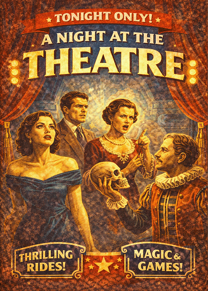 Vintage Theatre Poster