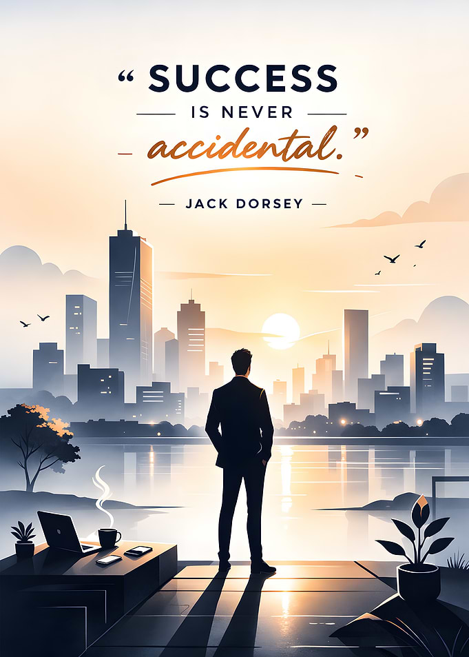 Success is Never Accidental Quote