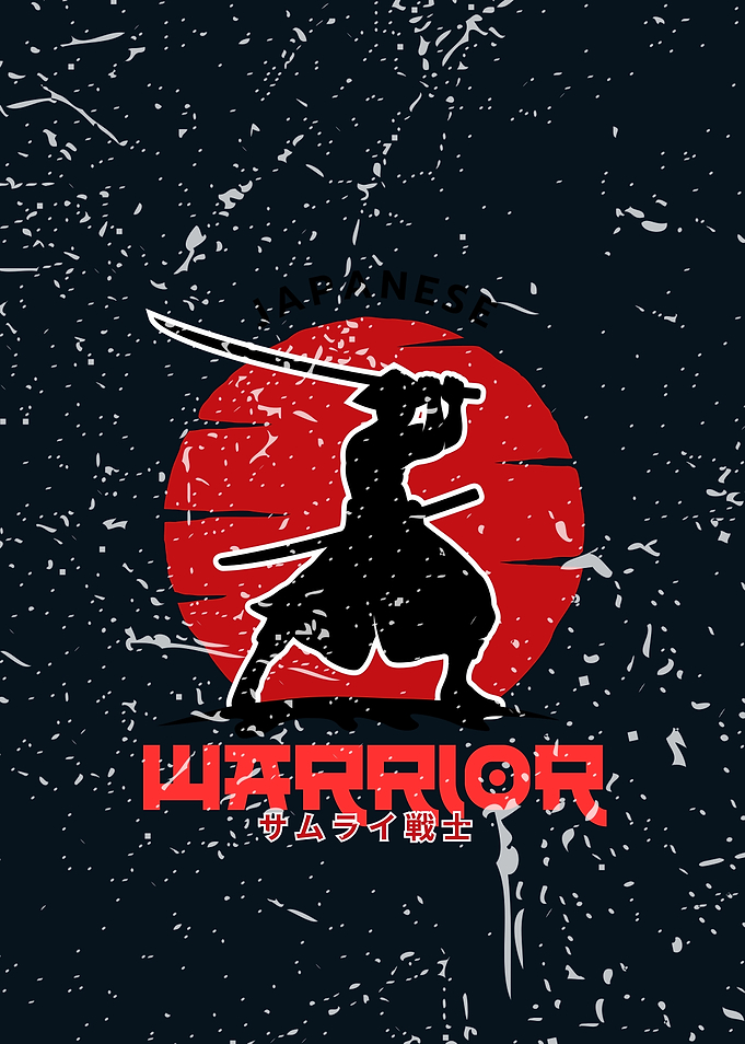 Japanese Warrior Silhouette