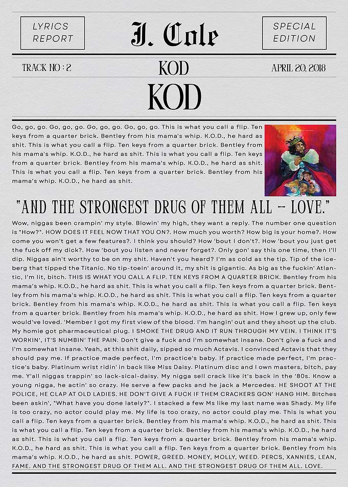 J. Cole KOD