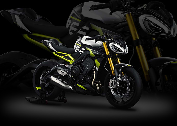 Triumph street Motorcycle