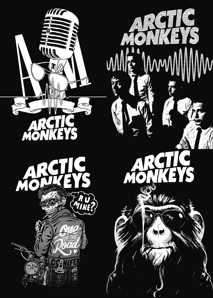 Arctic Monkeys Band Art
