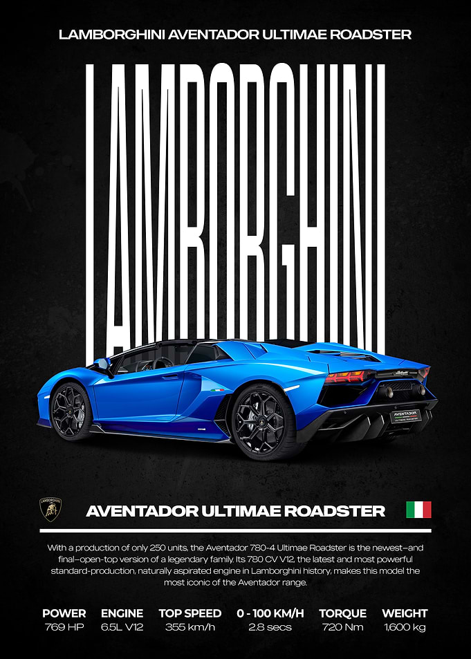 Lamborghini Aventador Ultimae Roadster