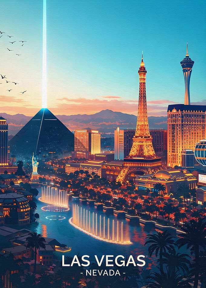 Las Vegas Strip at Dusk