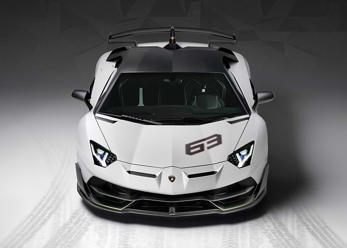 Lamborghini Aventador SVJ 63 Front View