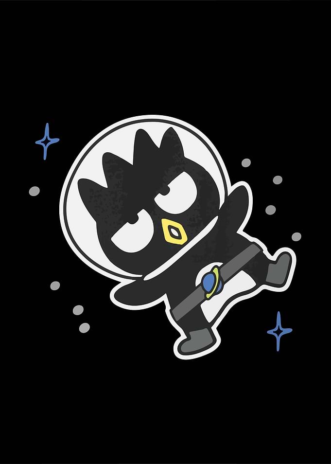 Badtz-Maru in a Spacesuit
