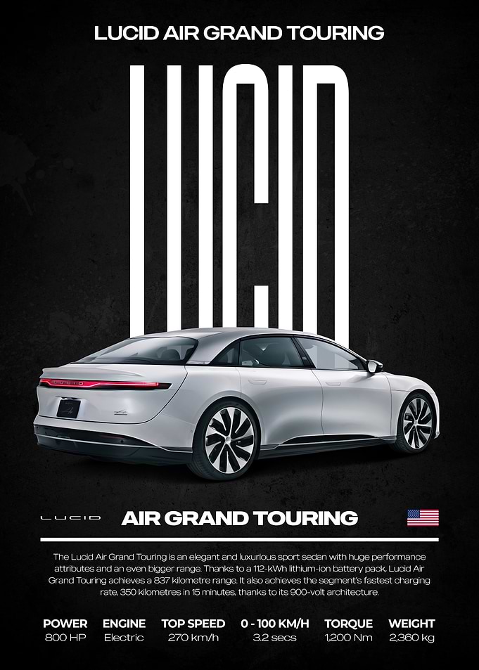 Lucid Air Grand Touring Car