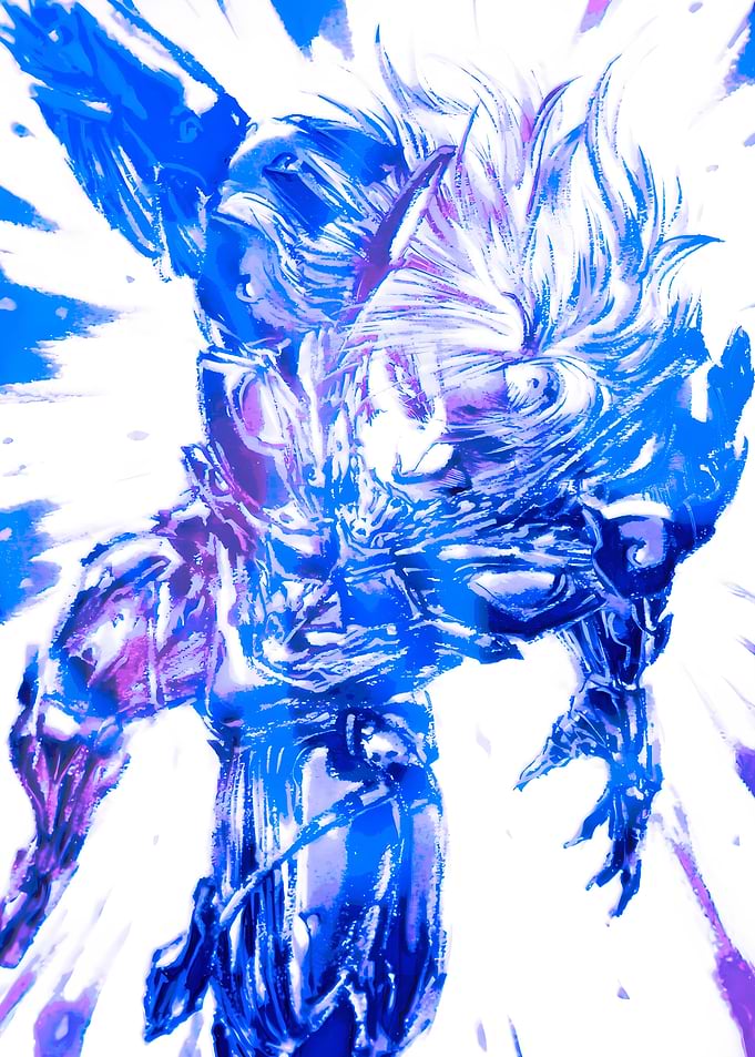 Blue Aura Warrior