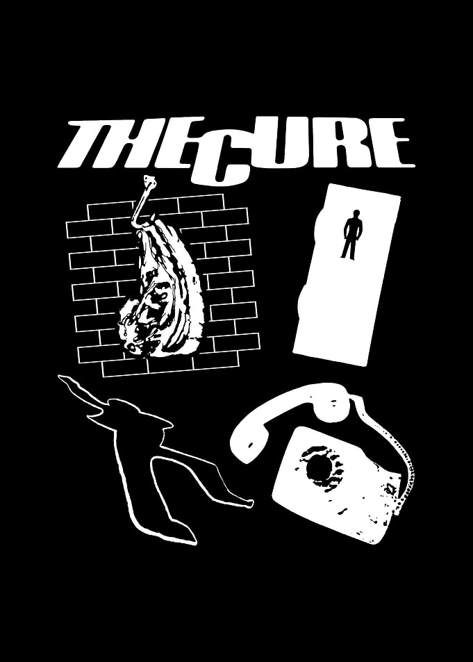 The Cure Band Graphic