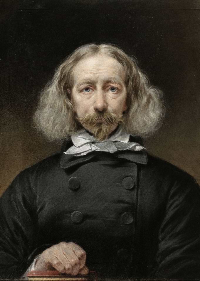 Portrait of a Man with Long Hair
