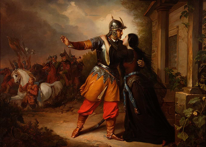 Warrior's Farewell to Lover