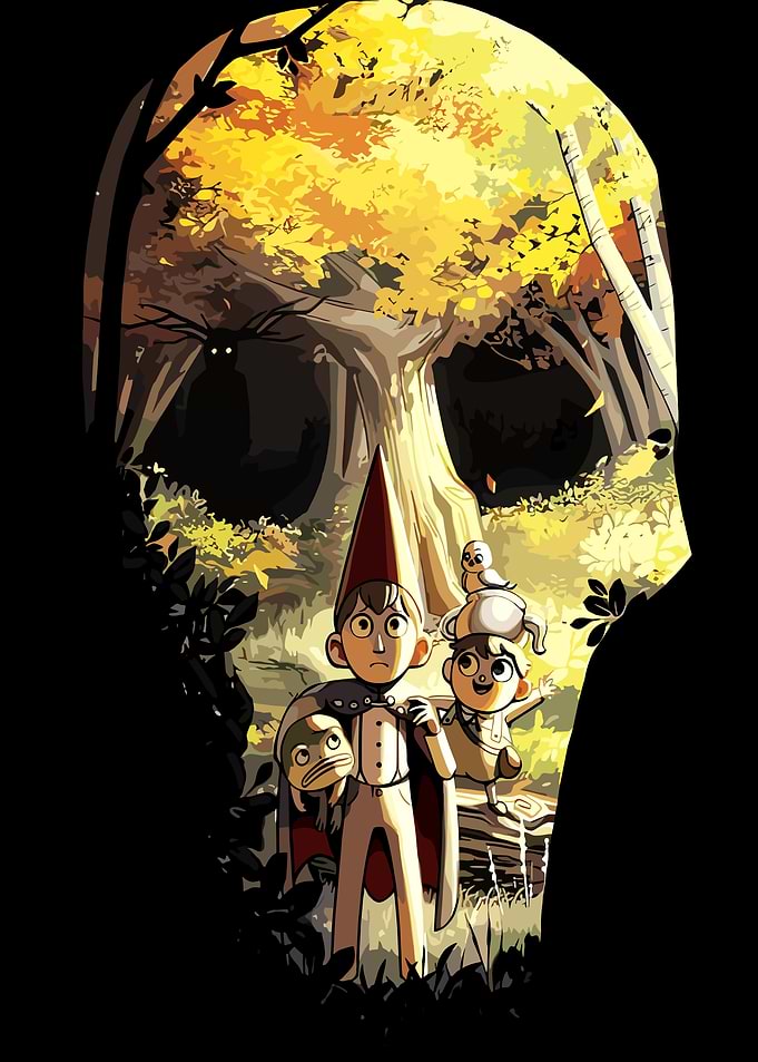 Over the Garden Wall Skull Forest