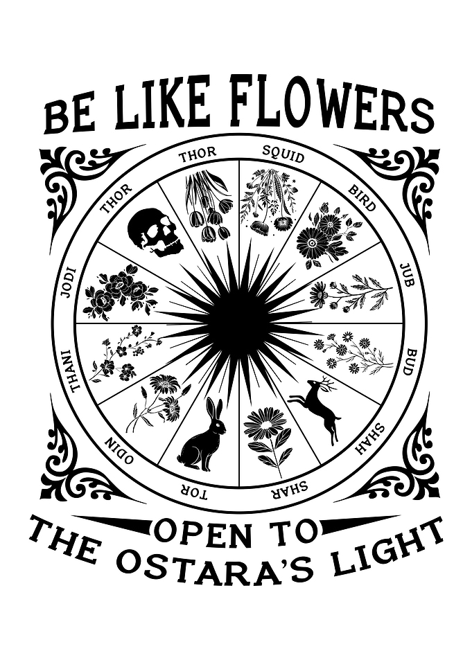Be Like Flowers Ostara's Light