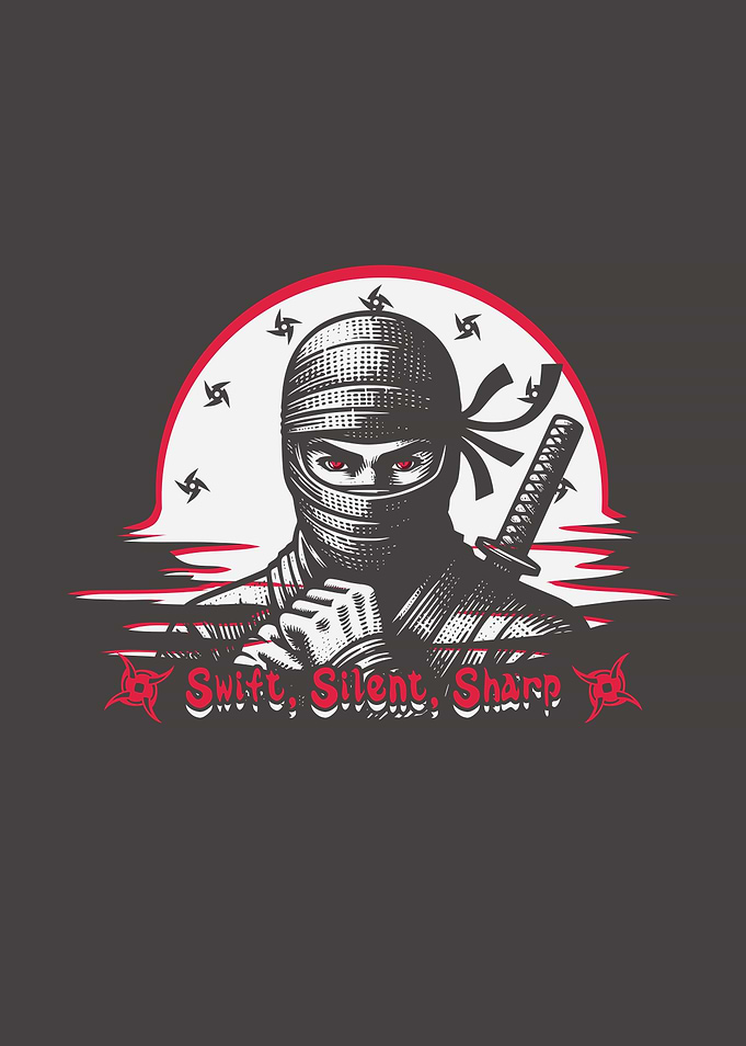 Ninja Warrior with Katana