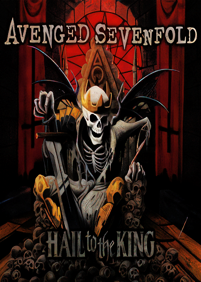 Avenged Sevenfold Hail to the King Skeleton King