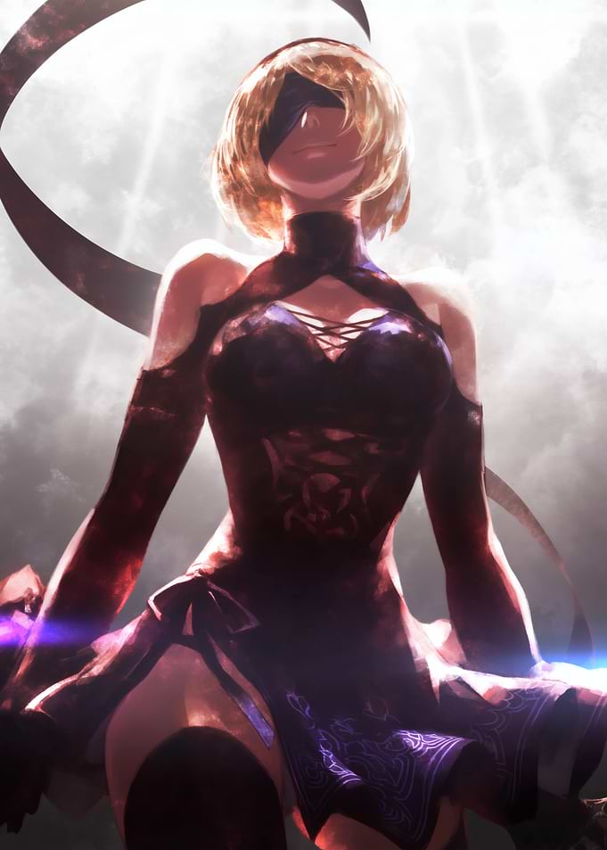 2B from Nier: Automata