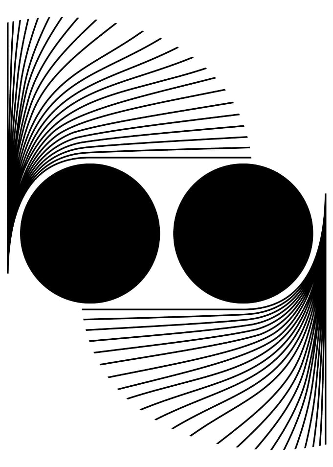 Abstract Geometric Design with Circles and Lines