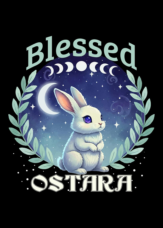 Blessed Ostara Bunny Moon