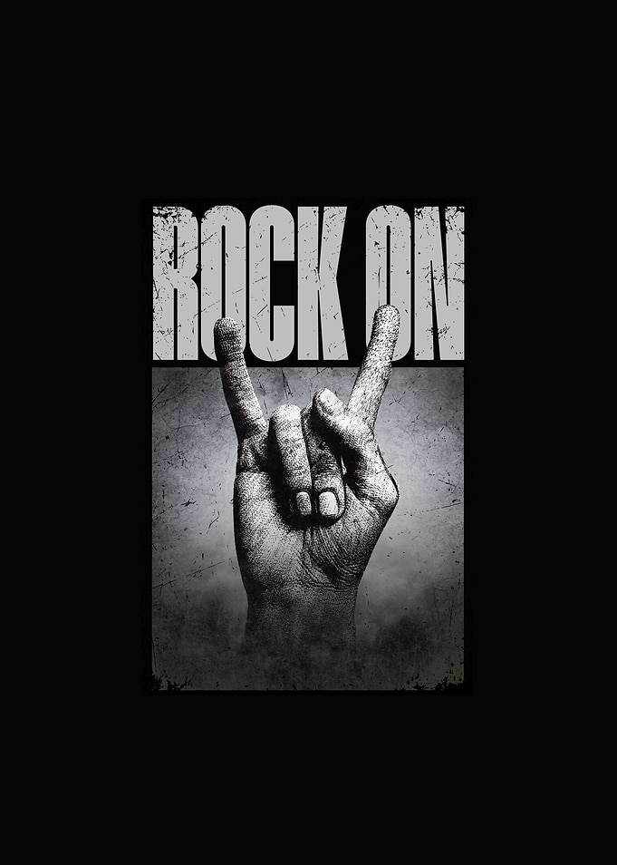 Rock On Hand Gesture