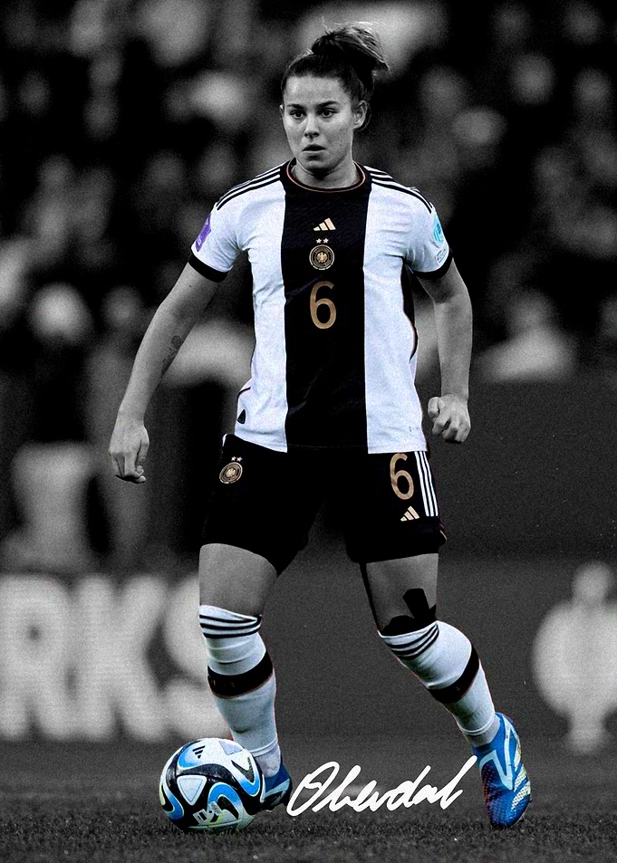Soccer Player Lena Oberdorf
