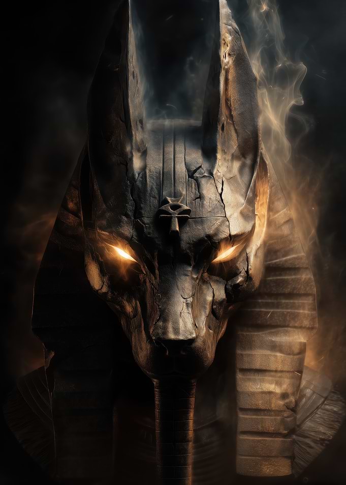 Anubis Egyptian God Mask