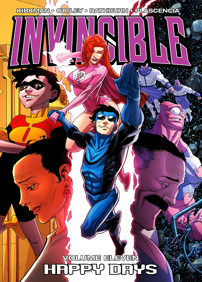Invincible Volume 11 Happy Days Comic Cover