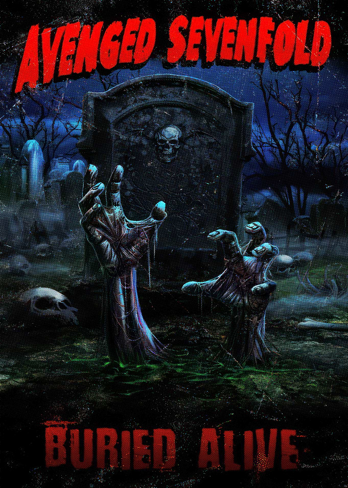 Avenged Sevenfold Buried Alive Album Art