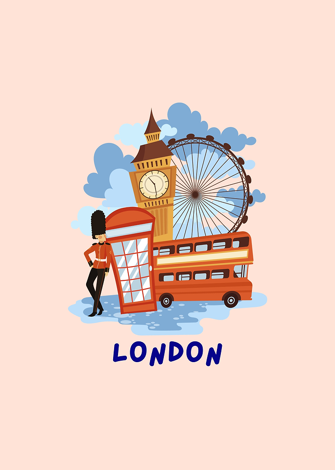London Icons Illustration