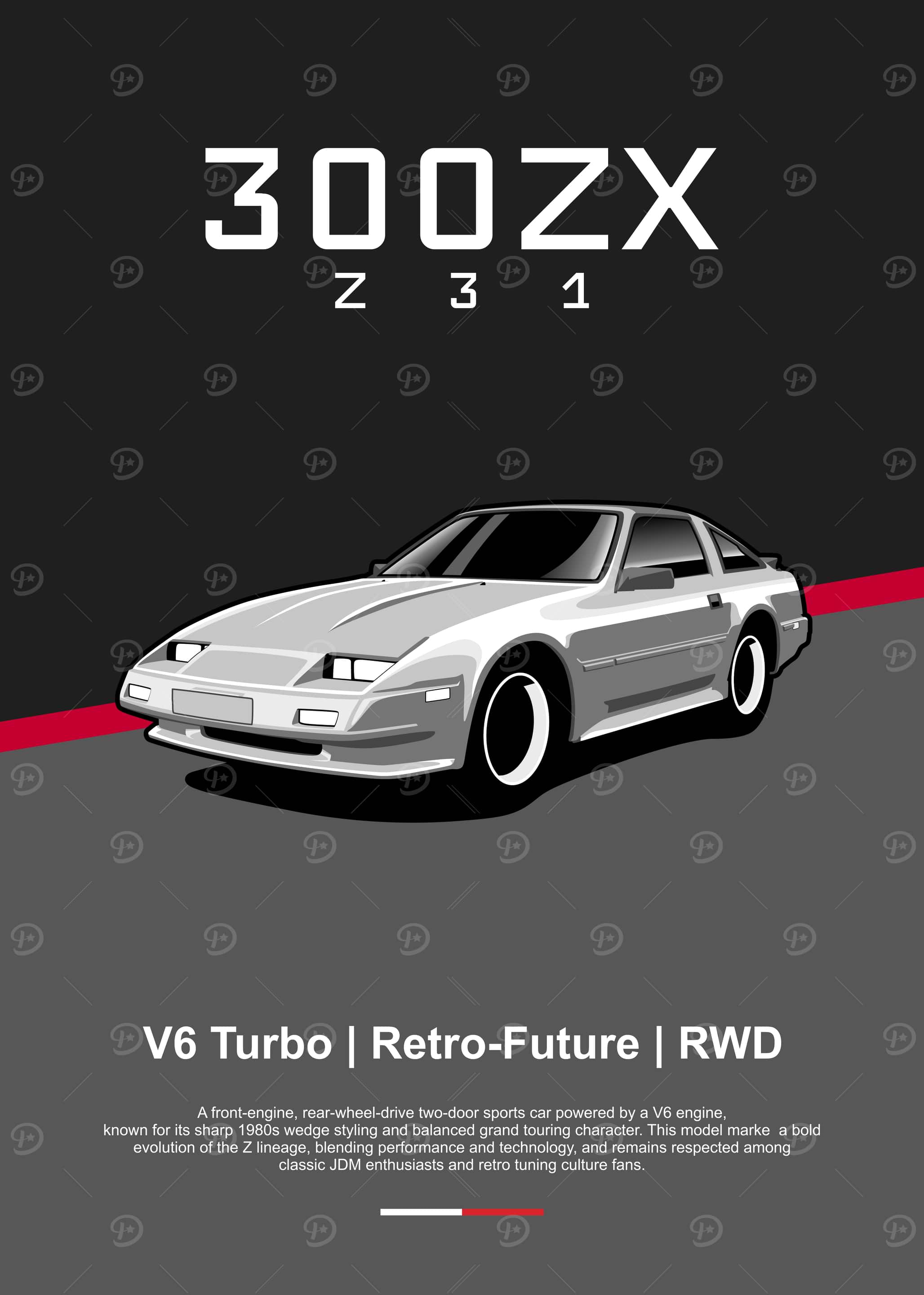 300zx Posters Online - Shop Unique Metal Prints, Pictures
