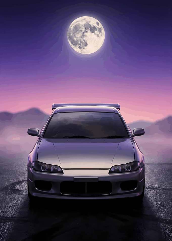 90s Silvia S15 JDM Performance Coupe Midnight