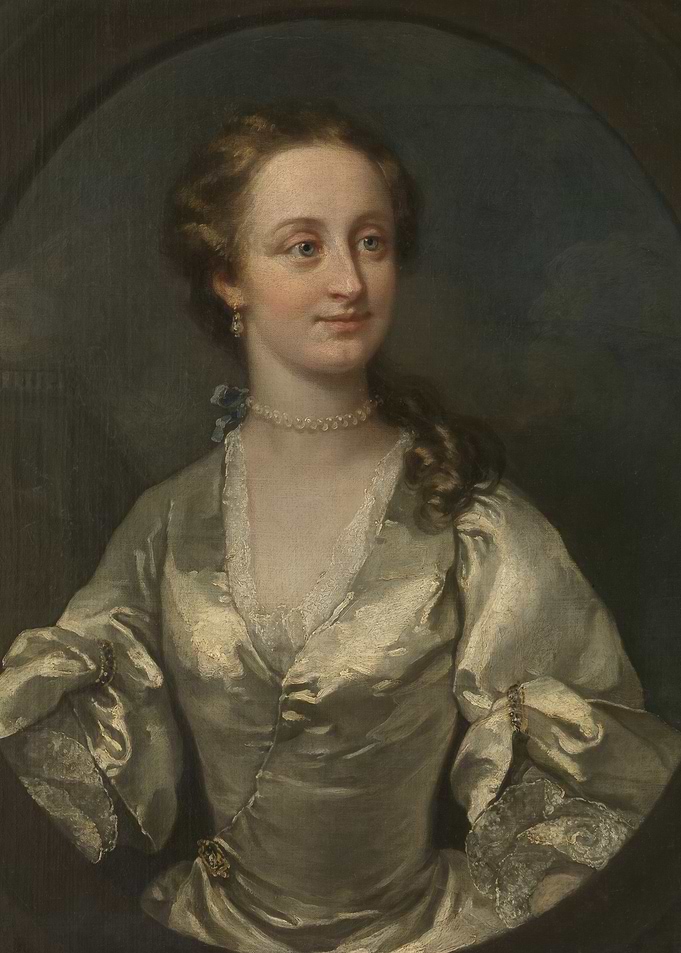 Portrait of a Woman in a Silk Gown