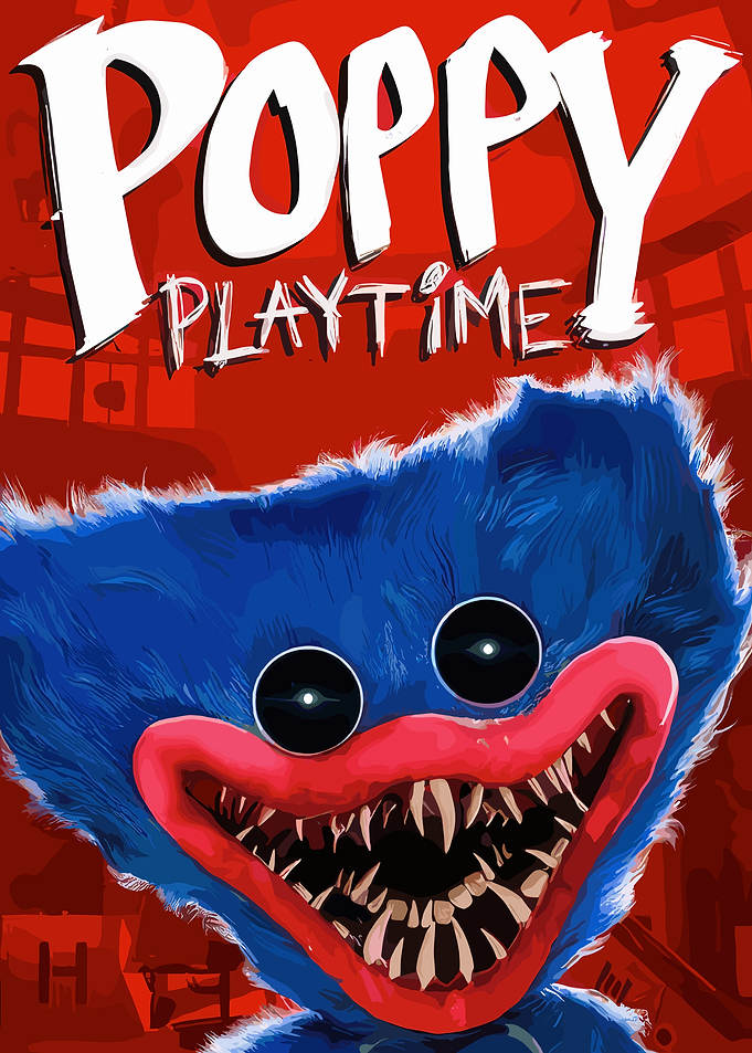 Poppy Playtime Huggy Wuggy Poster