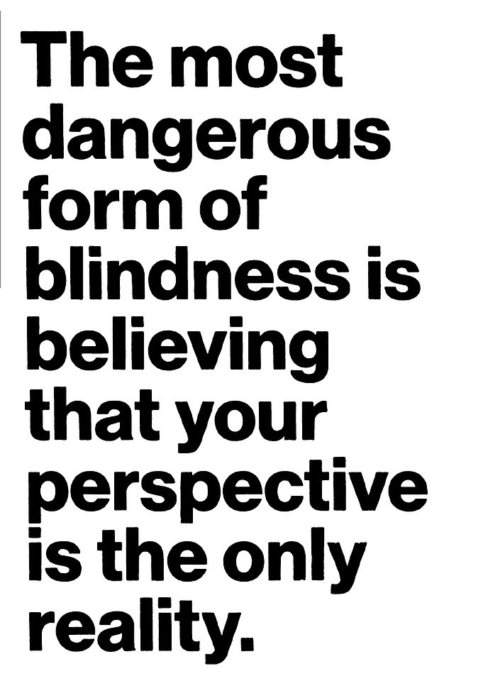 Inspirational quote about perspective