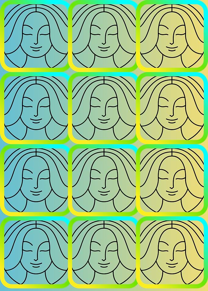 Faces-in-one