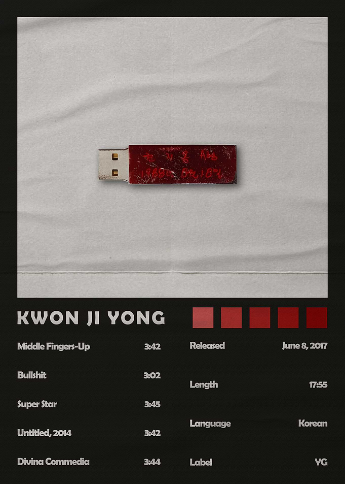 Kwon Ji Yong Album Art